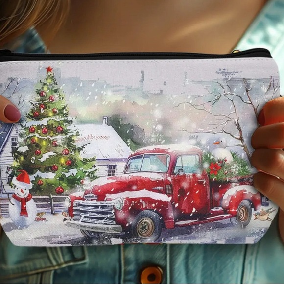 Red Farm Truck in Christmas Bag. New. - Picture 2 of 4